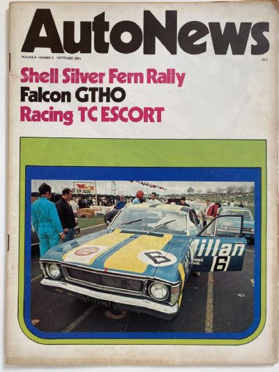 OLD MAGAZINE: Auto News - Vol. 4, Number 5, 28th September 1970