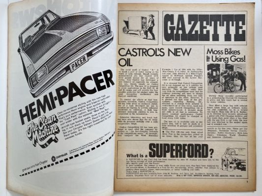OLD MAGAZINE: Auto News - Vol. 4, Number 5, 28th September 1970
