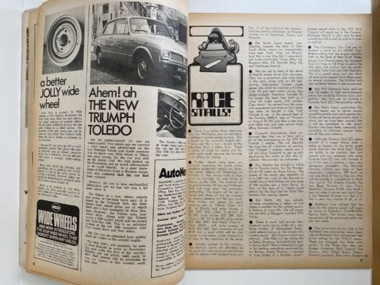 OLD MAGAZINE: Auto News - Vol. 4, Number 4, 14th September 1970