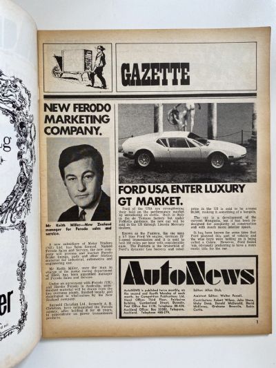 OLD MAGAZINE: Auto News - Vol. 4, Number 2, 10th August 1970