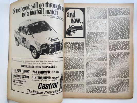 OLD MAGAZINE: Auto News - Vol. 4, Number 1, 27th July 1970