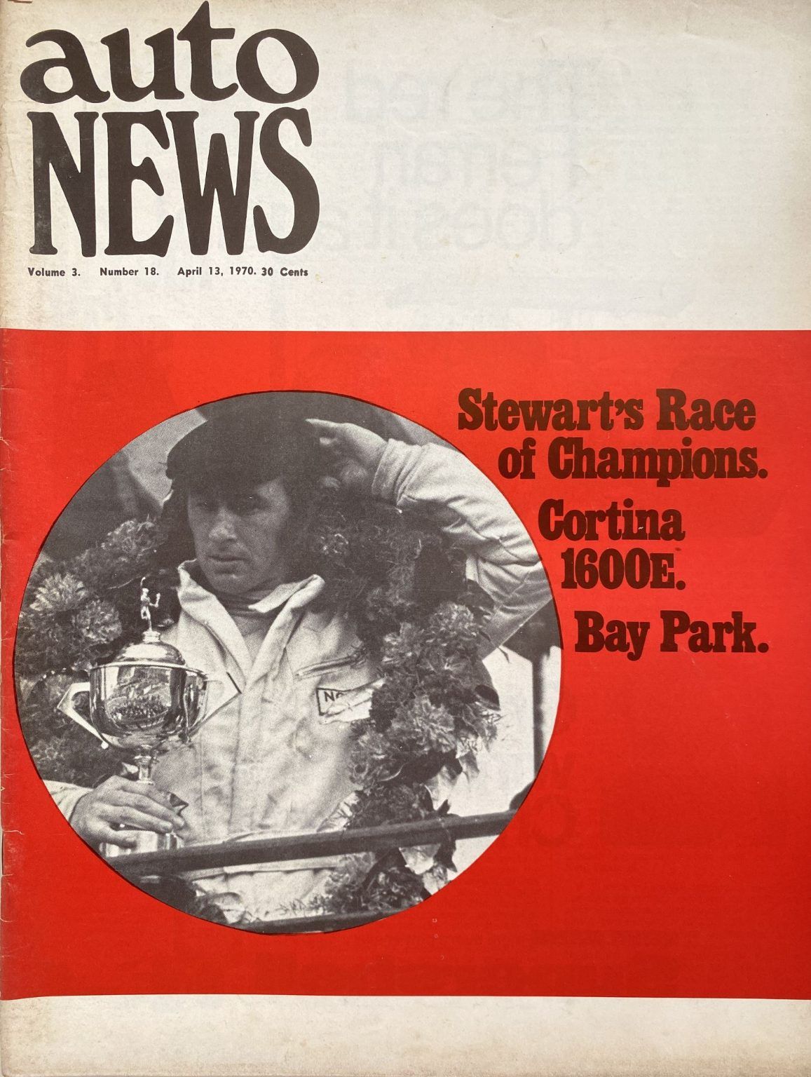 OLD MAGAZINE: Auto News - Vol. 3, Number 18, 13th April 1970
