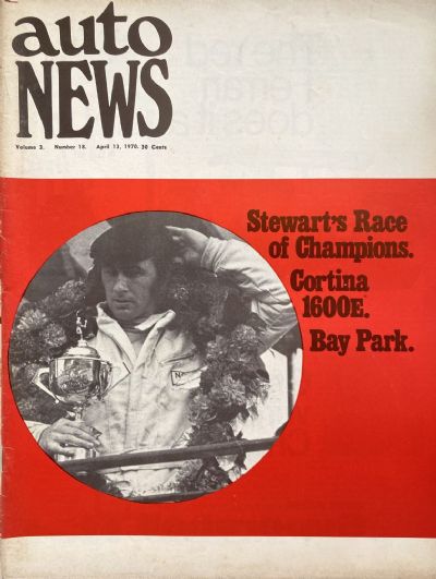 OLD MAGAZINE: Auto News - Vol. 3, Number 18, 13th April 1970 