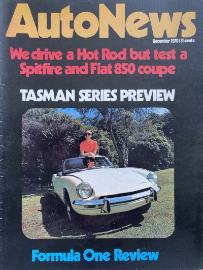 OLD MAGAZINE: Auto News - December 1970 