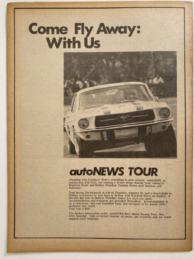 OLD MAGAZINE: International Auto News - Vol. 3, Number 3, 18th August 1969