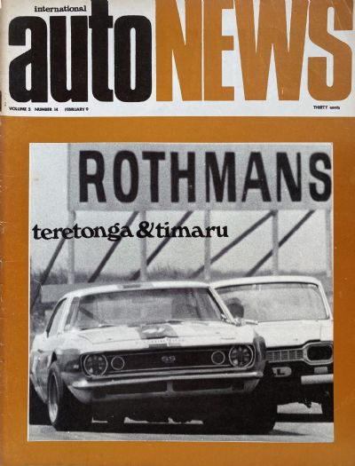 OLD MAGAZINE: International Auto News - Vol. 3, Number 14, 9th February 1969 