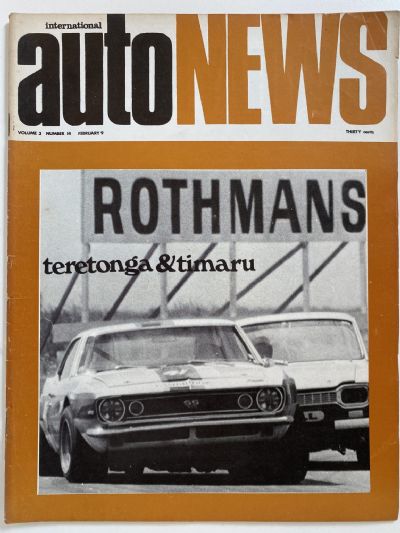 OLD MAGAZINE: International Auto News - Vol. 3, Number 14, 9th February 1969