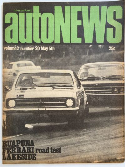 OLD MAGAZINE: International Auto News - Vol. 2, Number 20, 5th May 1969