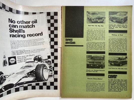 OLD MAGAZINE: International Auto News - Vol. 3, Number 8, 3rd November 1969