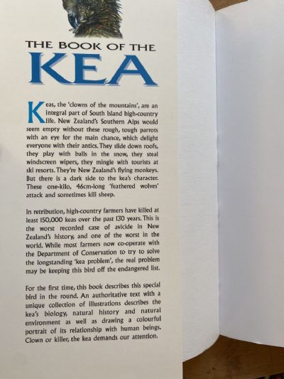 THE BOOK OF THE KEA
