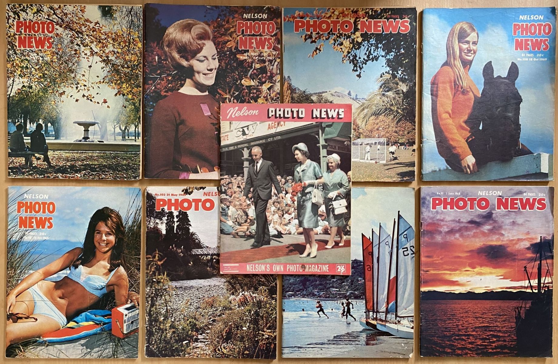 OLD MAGAZINES: Nelson Photo News 1963 - 1969