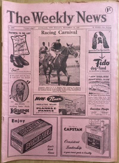 OLD NEWSPAPER: The Weekly News, No. 4910, 31 December 1957