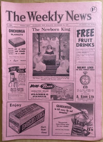 OLD NEWSPAPER: The Weekly News, No. 4909, 24 December 1957