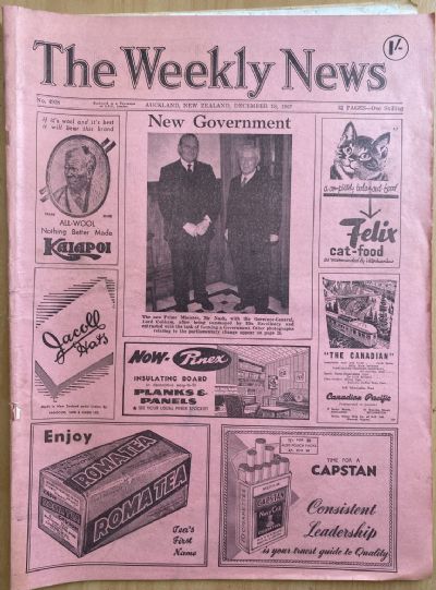 OLD NEWSPAPER: The Weekly News, No. 4908, 18 December 1957