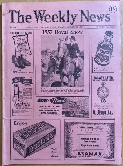 OLD NEWSPAPER: The Weekly News, No. 4901, 30 October 1957