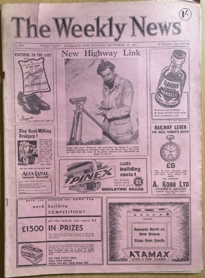 OLD NEWSPAPER: The Weekly News, No. 4895, 18 September 1957