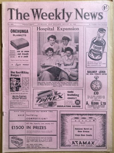 OLD NEWSPAPER: The Weekly News, No. 4891, 21 August 1957