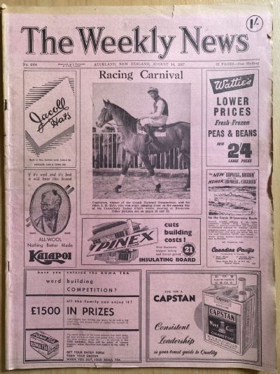 OLD NEWSPAPER: The Weekly News, No. 4890, 14 August 1957