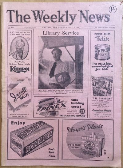 OLD NEWSPAPER: The Weekly News, No. 4884, 3 July 1957