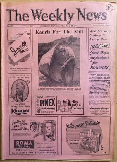 OLD NEWSPAPER: The Weekly News, No. 4878, 22 May 1957