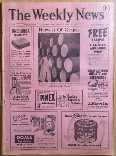 OLD NEWSPAPER: The Weekly News, No. 4873, 17 April 1957