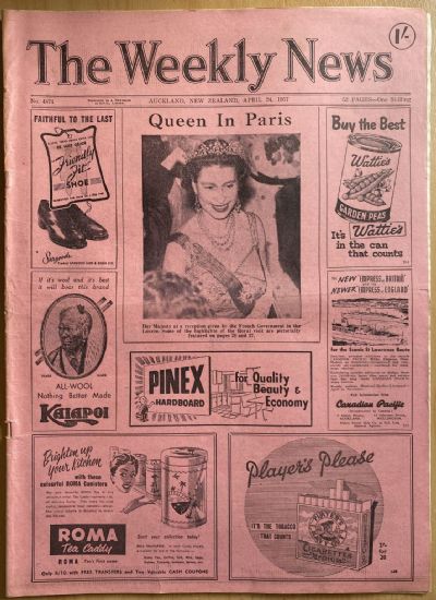 OLD NEWSPAPER: The Weekly News, No. 4874, 24 April 1957