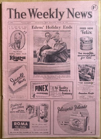 OLD NEWSPAPER: The Weekly News, No. 4872, 10 April 1957