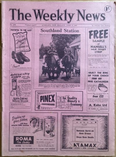 OLD NEWSPAPER: The Weekly News, No. 4871, 3 April 1957