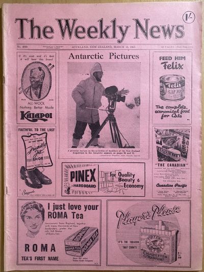 OLD NEWSPAPER: The Weekly News, No. 4868, 13 March 1957