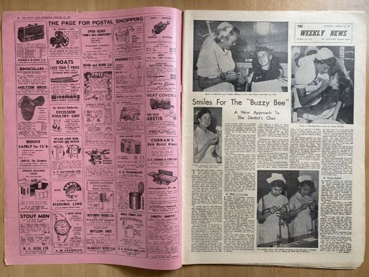 OLD NEWSPAPER: The Weekly News, No. 4865, 20 February 1957