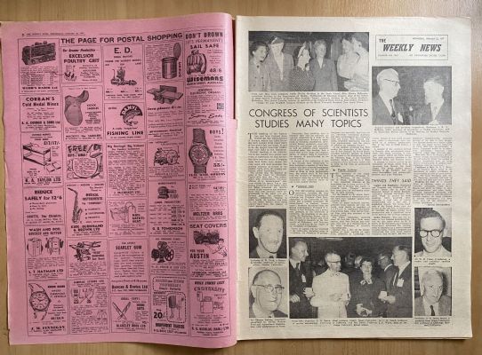 OLD NEWSPAPER: The Weekly News, No. 4861, 23 January 1957