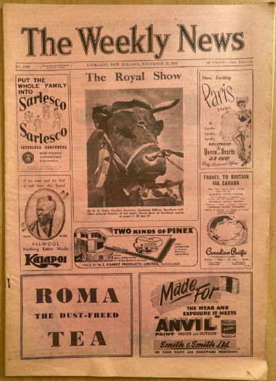 OLD NEWSPAPER: The Weekly News, No. 4592, 28 November 1951