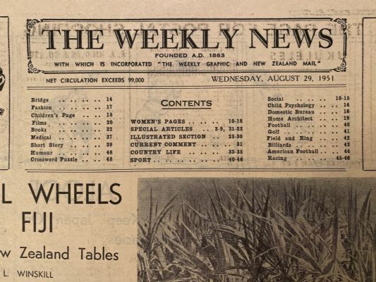 OLD NEWSPAPER: The Weekly News, No. 4579, 29 August 1951