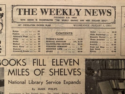 OLD NEWSPAPER: The Weekly News, No. 4575, 1 August 1951