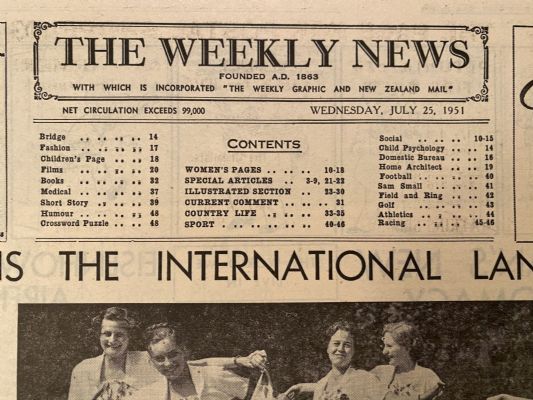 OLD NEWSPAPER: The Weekly News, No. 4574, 25 July 1951