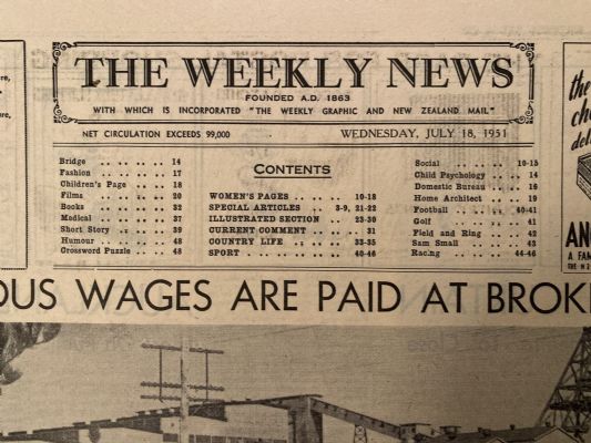 OLD NEWSPAPER: The Weekly News, No. 4573, 18 July 1951