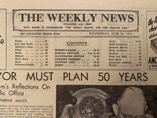 OLD NEWSPAPER: The Weekly News, No. 4569, 20 June 1951