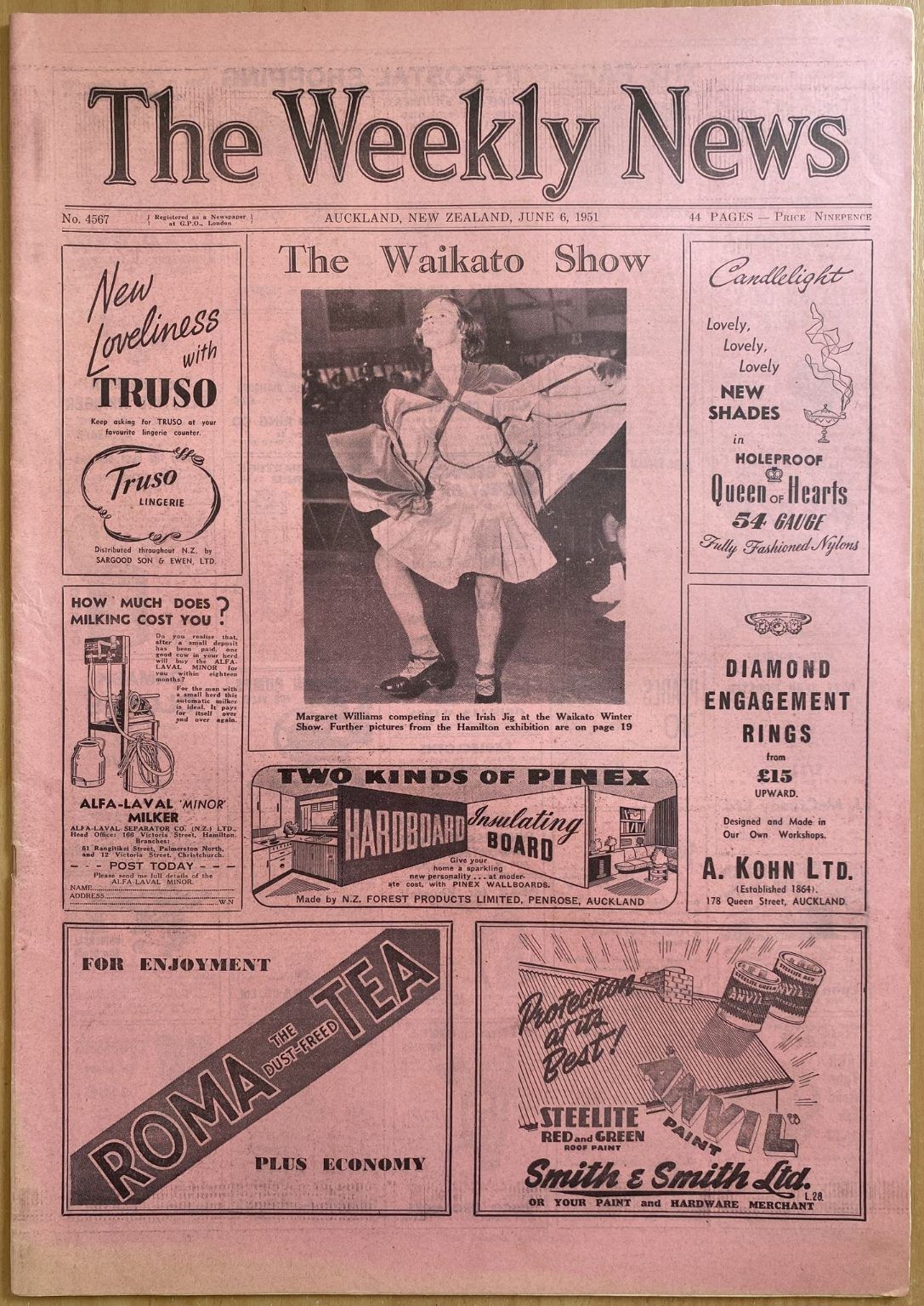 OLD NEWSPAPER: The Weekly News, No. 4567, 6 June 1951
