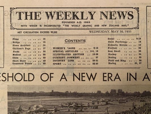OLD NEWSPAPER: The Weekly News, No. 4566, 30 May 1951