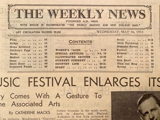 OLD NEWSPAPER: The Weekly News, No. 4564, 16 May 1951