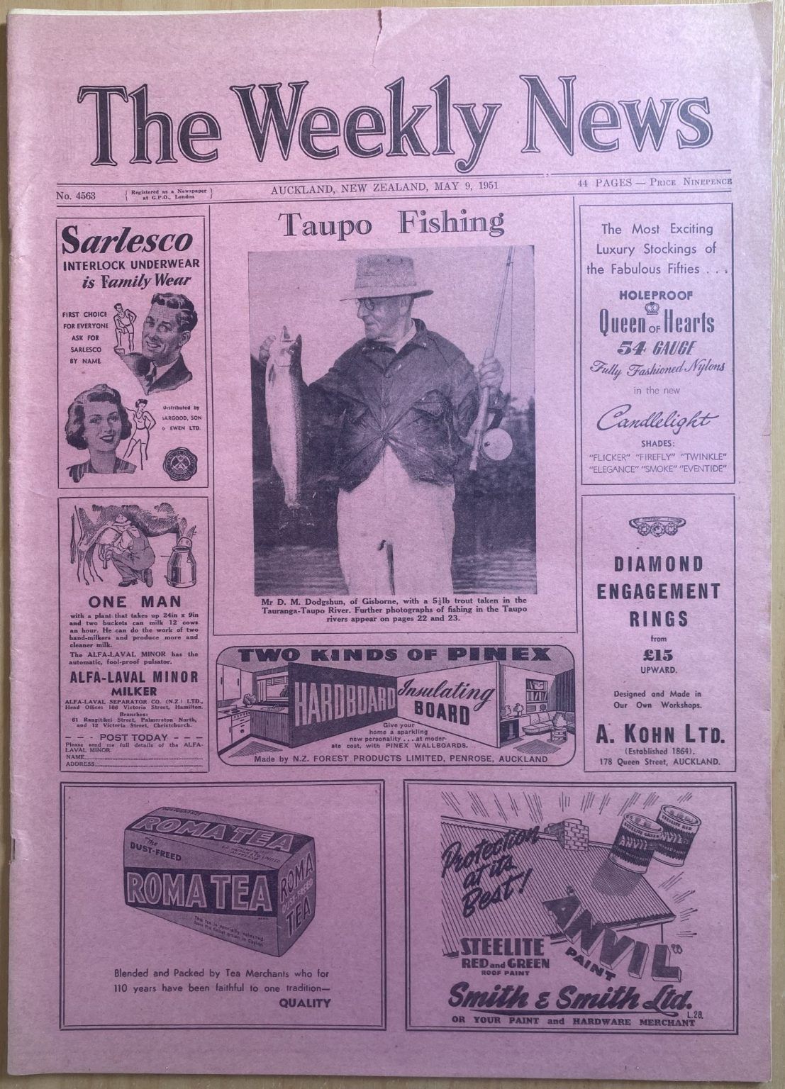 OLD NEWSPAPER: The Weekly News, No. 4563, 9 May 1951