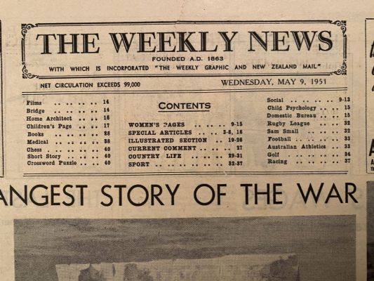 OLD NEWSPAPER: The Weekly News, No. 4563, 9 May 1951