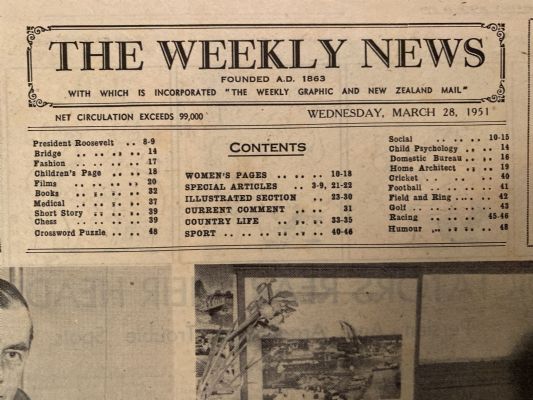 OLD NEWSPAPER: The Weekly News, No. 4557, 28 March 1951