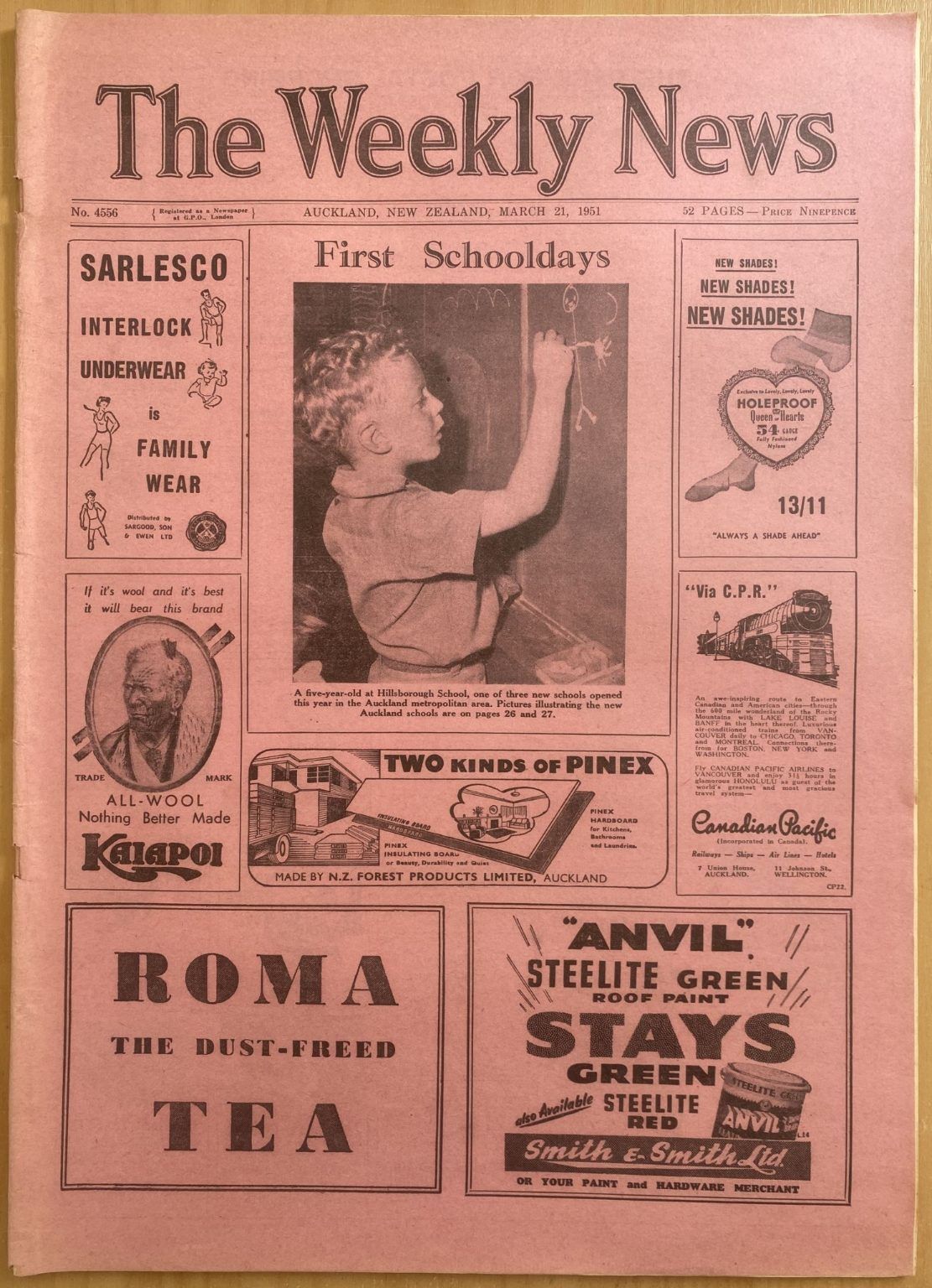 OLD NEWSPAPER: The Weekly News, No. 4556, 21 March 1951
