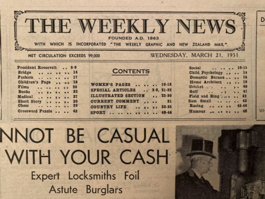 OLD NEWSPAPER: The Weekly News, No. 4556, 21 March 1951
