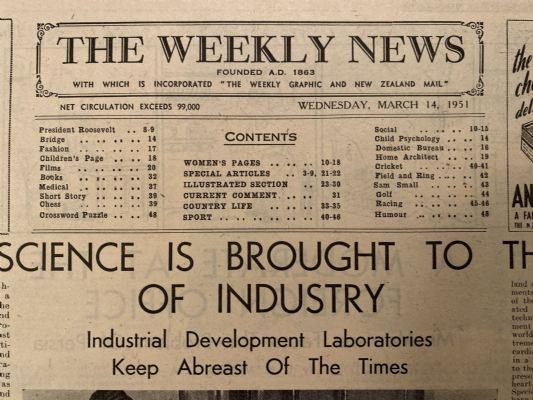 OLD NEWSPAPER: The Weekly News, No. 4555, 14 March 1951