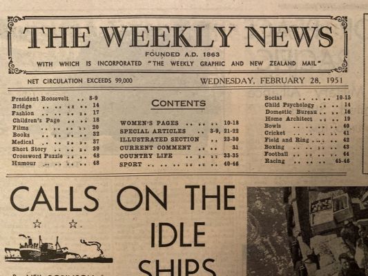 OLD NEWSPAPER: The Weekly News, No. 4553, 28 February 1951
