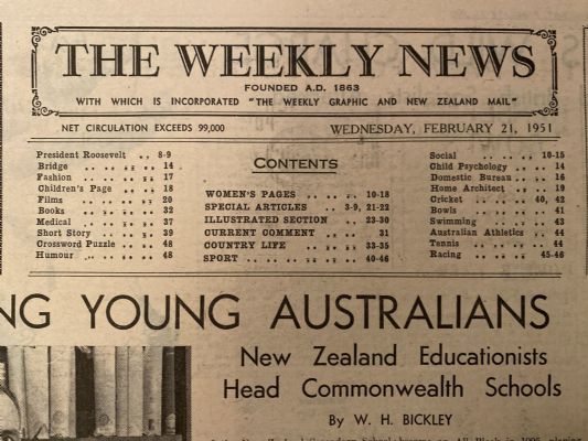 OLD NEWSPAPER: The Weekly News, No. 4552, 21 February 1951