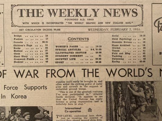OLD NEWSPAPER: The Weekly News, No. 4550, 7 February 1951