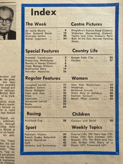 OLD NEWSPAPER: Weekly News, No. 5275, 30 December 1964